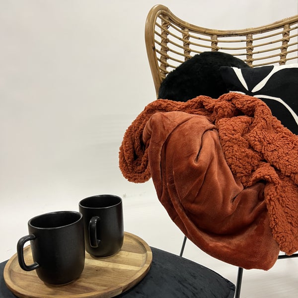 Wohndecke Stanley - Orange 150x200 cm