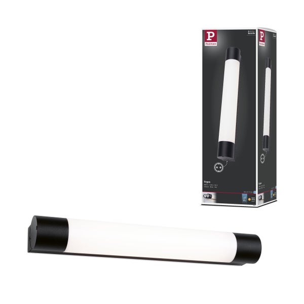 Paulmann Nova Mini LED Einbauleuchten Set mit drei schwenkbaren Strahlern in Schwarz matt inklusive Leuchtmittel und Verpackung.
