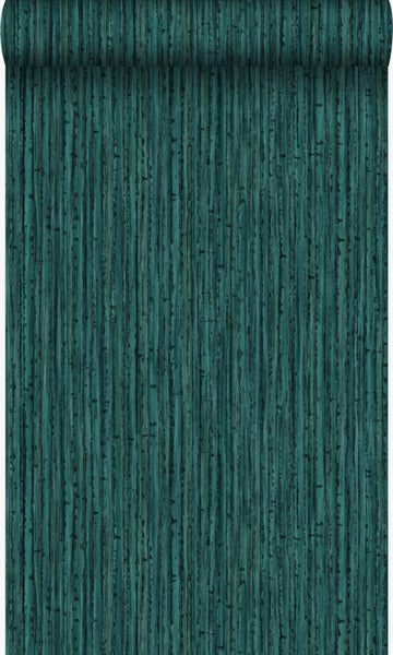 Origin Wallcoverings Tapete Bambusmuster Smaragdgrün - 53 cm x 10.05 m - 347403