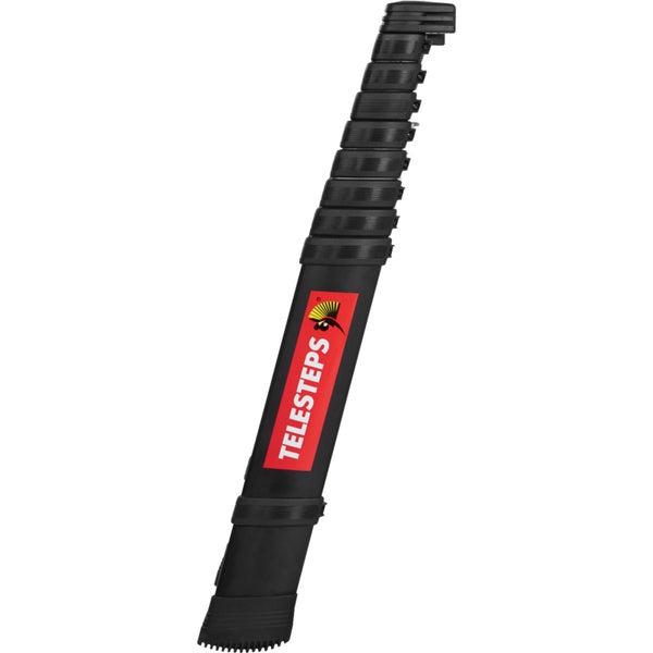 Schwarzes Teleskoprohr-Ersatzteil für Telesteps Leitern, Telesteps Logo