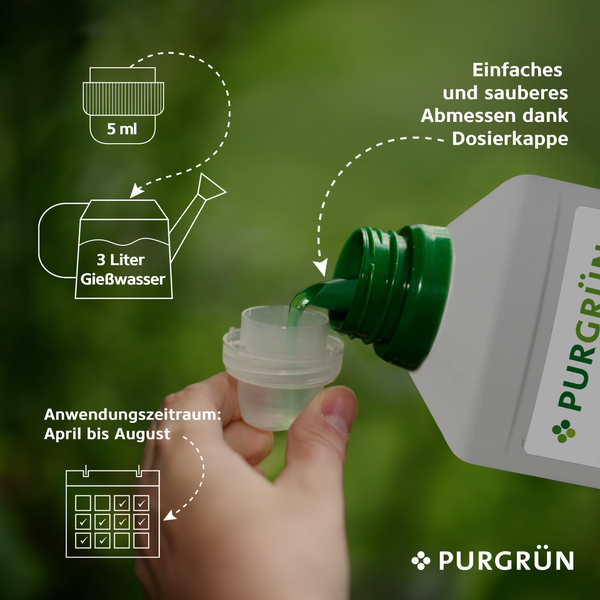 Purgrün Anthurium-Dünger 1 Liter