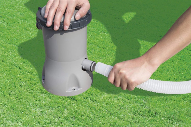 Poolpumpe mit Schlauchanschluss