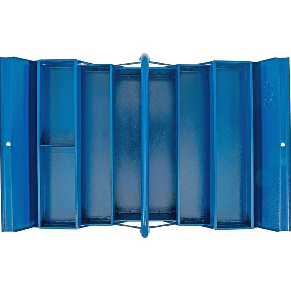 BGS Metall-Werkzeugkasten leer 420 x 200 x 200 mm 5 Fächer - 33000