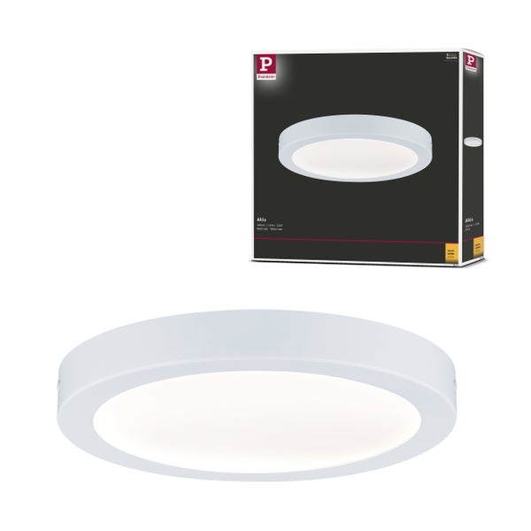 Runde LED Deckenleuchte mit Filzblende und Zigbee Technologie zur smarten Lichtsteuerung