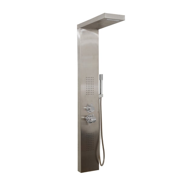 Home Deluxe Duschpaneel CASCATA -  Silber