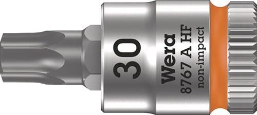Wera Steckschlüsseleinsatz 8767 A HF TORX 1/4 T30 Länge 28 mm - 5003369001