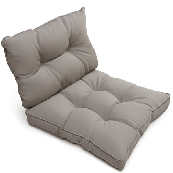 Gestepptes Loungekissen für Palettensofas oder Gartenmöbel.
