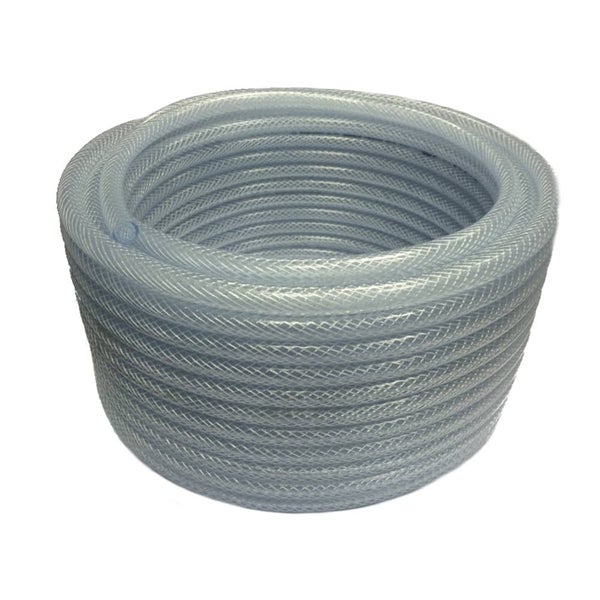 PVC Druckschlauch 6x12mm 50 m Industrie, Lebensmittel geeignet, 13x20mm, Länge 25 m