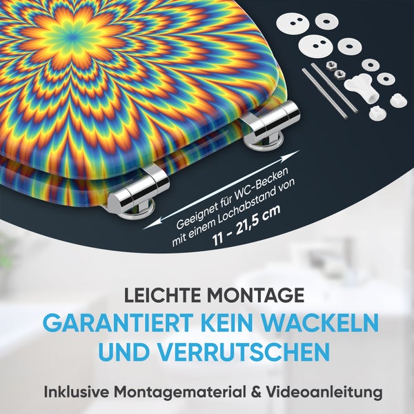 WC-Sitz mit Absenkautomatik Illusion