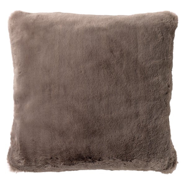 Zaya Kissenbezug - Bont look 45x45 cm, Braun