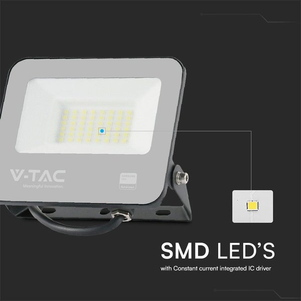 V-TAC LED-Strahler mit SMD-LEDs und Konstantstrom-IC-Treiber