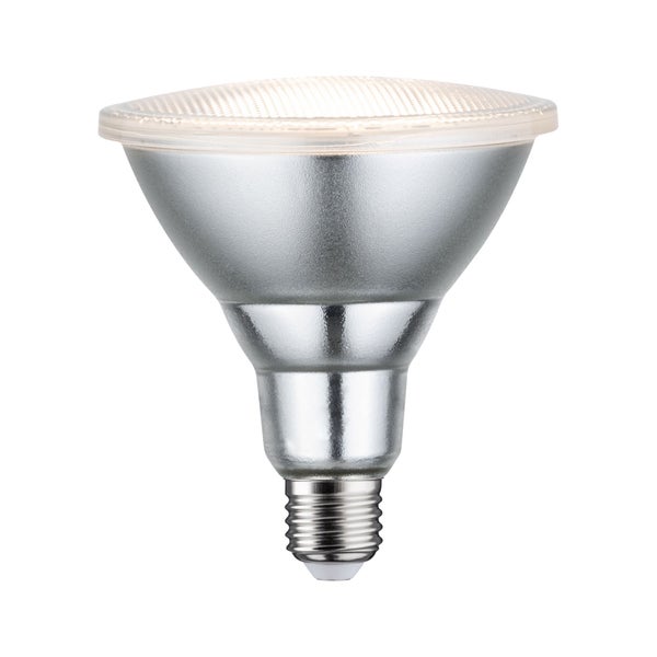 Standard 230V LED Reflektor PAR38 1000lm 13,8W 3000K dimmbar Silber