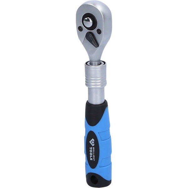 BRILLIANT TOOLS 1/4 Teleskop-Umschaltknarre (150 - 200 mm) - BT020996