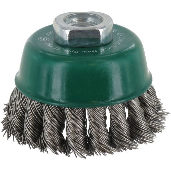 Triuso Topfbürste M14 Ø 65 mm Inox gezopft - 1 Stück