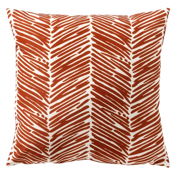 Dean Outdoor Kissen - 45x45 cm Orange - Mit Reißverschluss