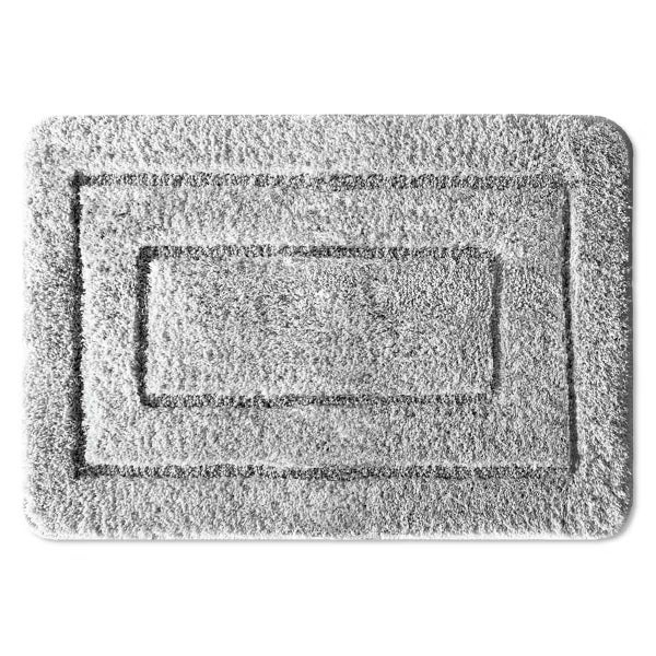 Rechteckige Badematte mit rechteckigem Muster