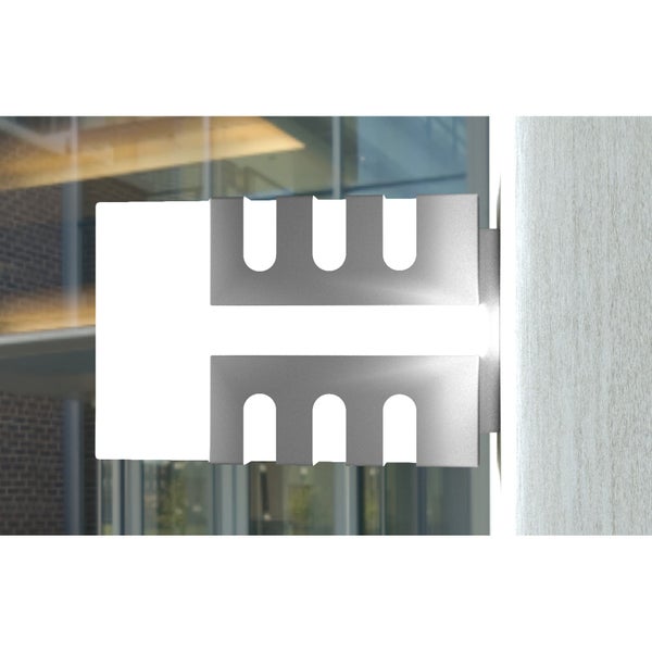 Schildhalterung für Innen- und Außenbereich