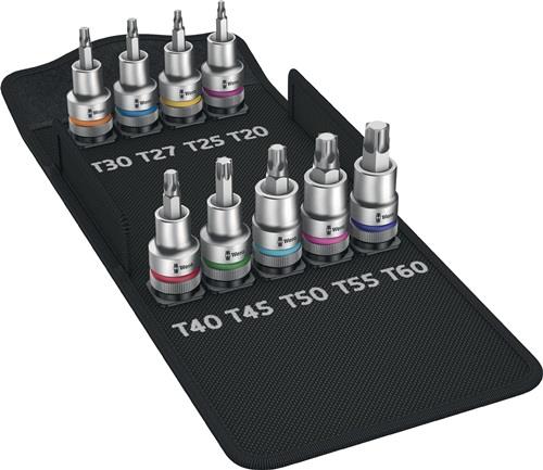 Wera 8767 C Torx HF 1 Zyklop Bitnuss-Satz Torx mit Haltefunktion - 004202