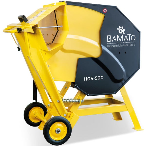 BAMATO Wippkreissäge HOS-500 mit 505mm HM-Sägeblatt für präzise Holzarbeiten