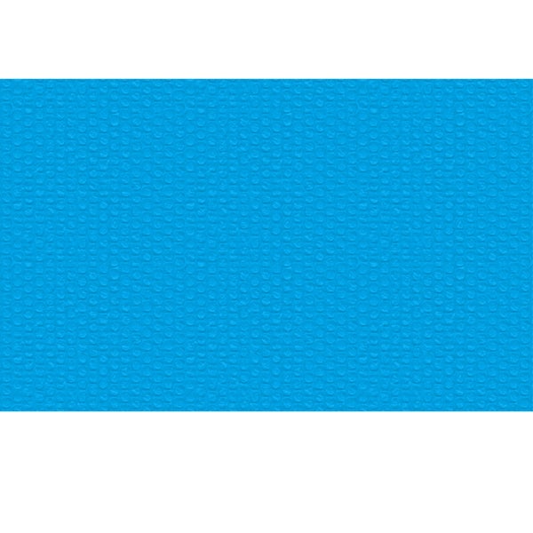 Poolabdeckung tectake  160 x 260 cm rechteckig und selbstschwimmend blau