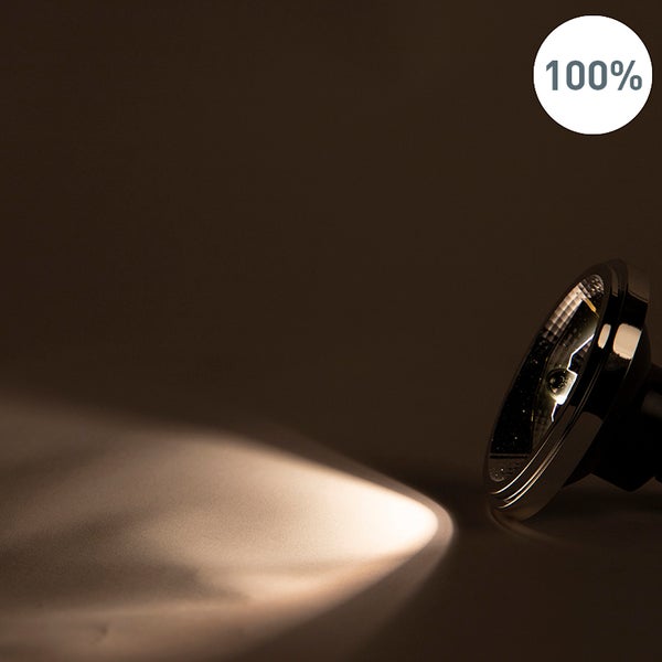 Set mit 5 LED-Lampen AR111 GU10 12W 2000K-3000K Kelvin dimmbar