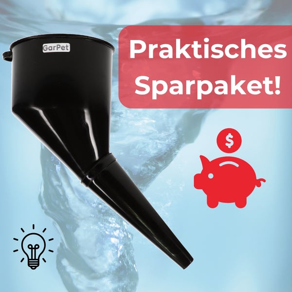 GarPet Trichter für verschiedene Flüssigkeiten als praktisches Sparpaket