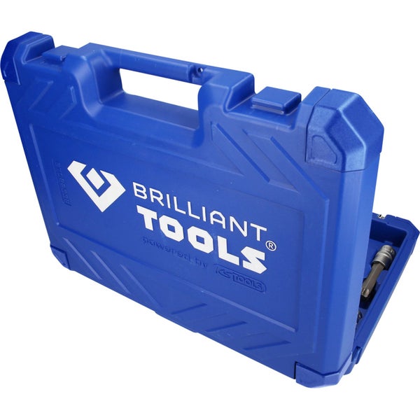 Brilliant Tools Steckschlüsselsatz, 32-teilig, im Koffer