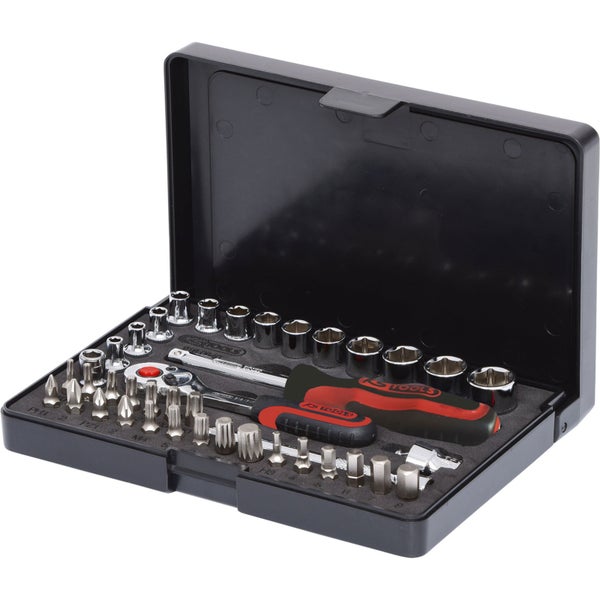 KS TOOLS 1/4 CHROMEplus Steckschlüssel-Satz 40tlg. - 918.0640