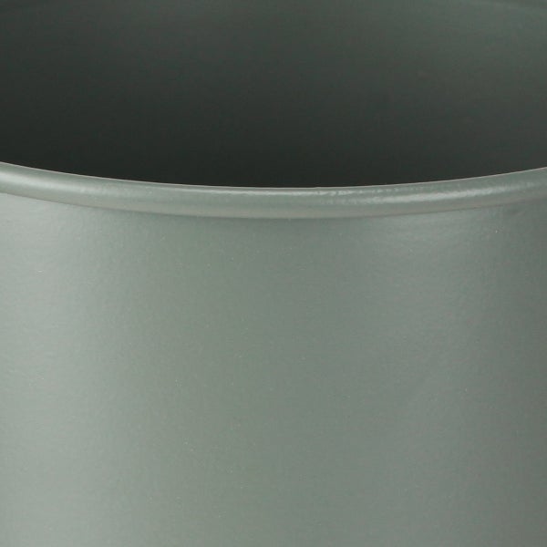 Detailansicht eines Pflanztopfs