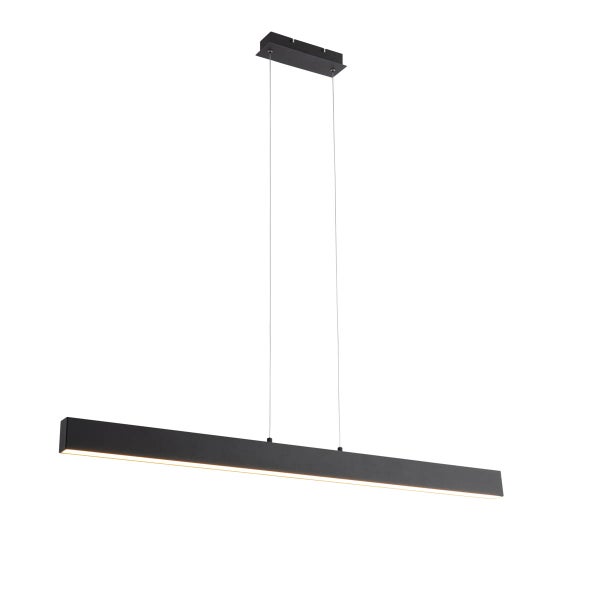 Schwarze Pendelleuchte inkl. LED 3-stufig dimmbar 2700-4000K - Keane
