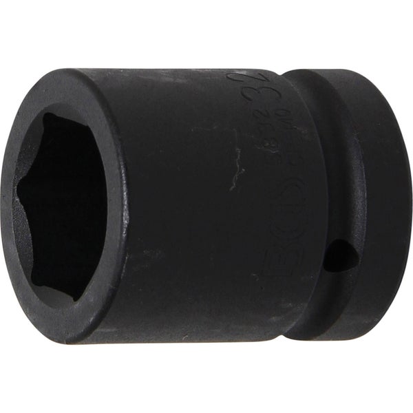BGS Kraft-Steckschlüssel-Einsatz Sechskant Antrieb Innenvierkant 25 mm (1) SW 32 mm - 5832