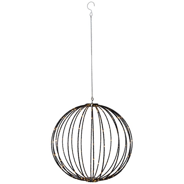 Hängende Leuchtkugel mit Aufhängevorrichtung