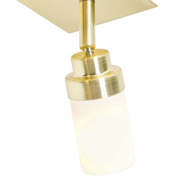 Deckenleuchte mit zylindrischem Lampenschirm