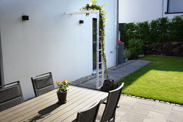 Wandrosenbogen ELEO Sorrento 117x37x230 cm Metall feuerverzinkt