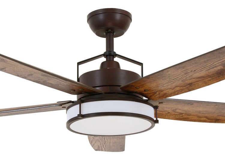 Louisville Deckenventilator 157 cm mit 6 Geschwindigkeiten und Fernbedienung