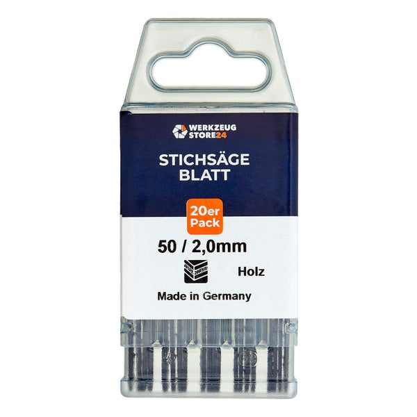WS24 20x CV-Stichsägeblatt gefräst/geschränkt GL 75 VL 50 mm fein/sauber - WS24-100024