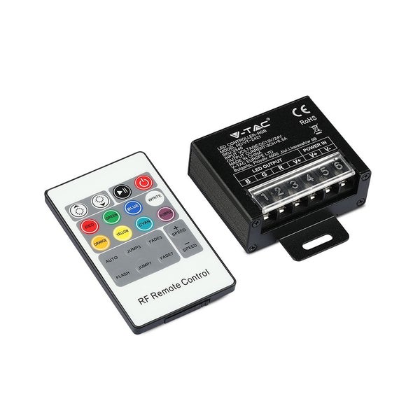 LED-Controller mit Funkfernbedienung zur Steuerung von RGB-LEDs