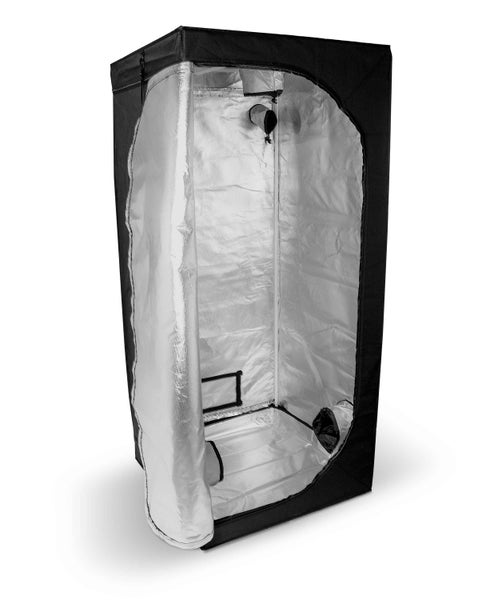 Romberg Grow Tent 80 x 80 x 180 cm - Indoor Anbau Grow Zelt mit Mylar-Beschichtung für optimales Pflanzenwachstum