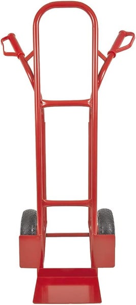 Sackkarre Trestles S04 Stahl | Treppensackkarre mit PU-Rädern & 250 kg Tragkraft | Rot | Profi-Transporthilfe Made in EU
