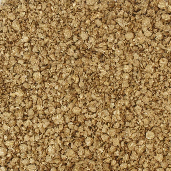 Nahaufnahme von Kleintierstreu aus Naturfasern.