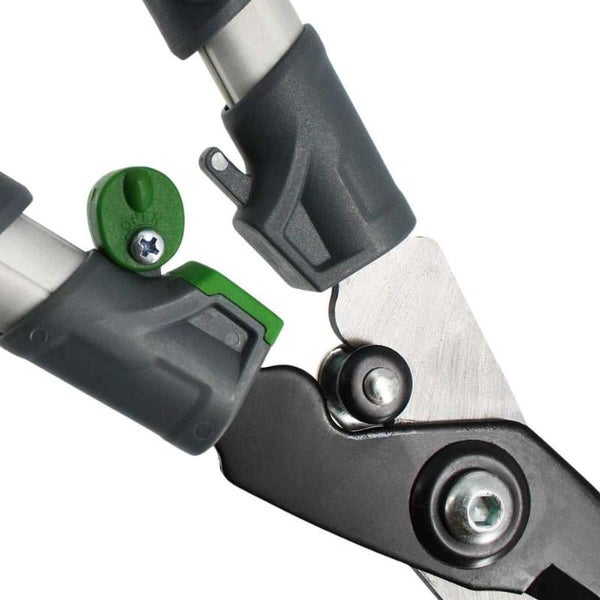 Hand-Heckenschere mit Teleskopgriff (78cm)