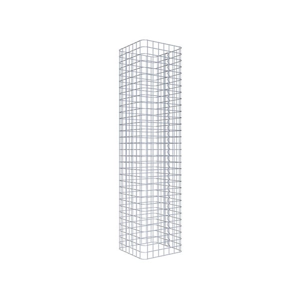 Gabionensäule 37 x 37 cm MW 5 x 5 cm eckig - Höhe: 1,60 m