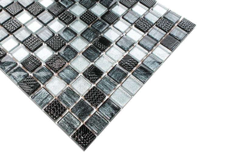 Mosaikfliese aus Glas
