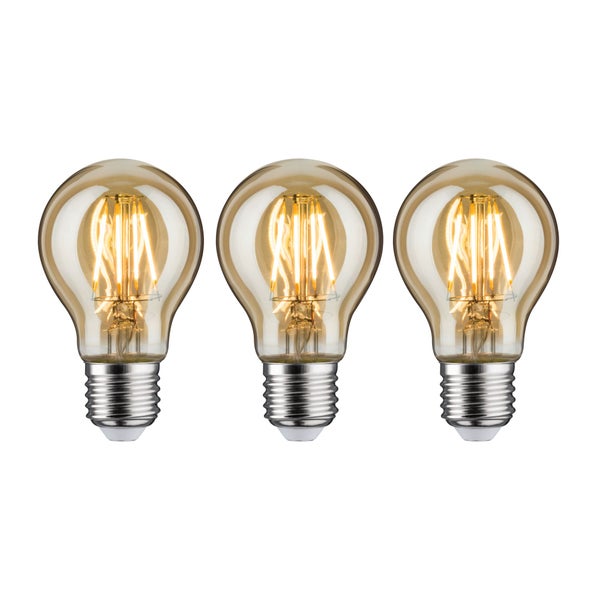Set mit drei LED Reflektorlampen für hohe Energieersparnis im Vergleich zu herkömmlichen Glühlampen und anderen LED Lampen Klassen.