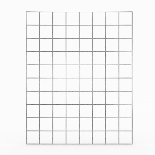 Gitter 10 x 10 cm Maschenweite - Maße: 100 x 80 cm