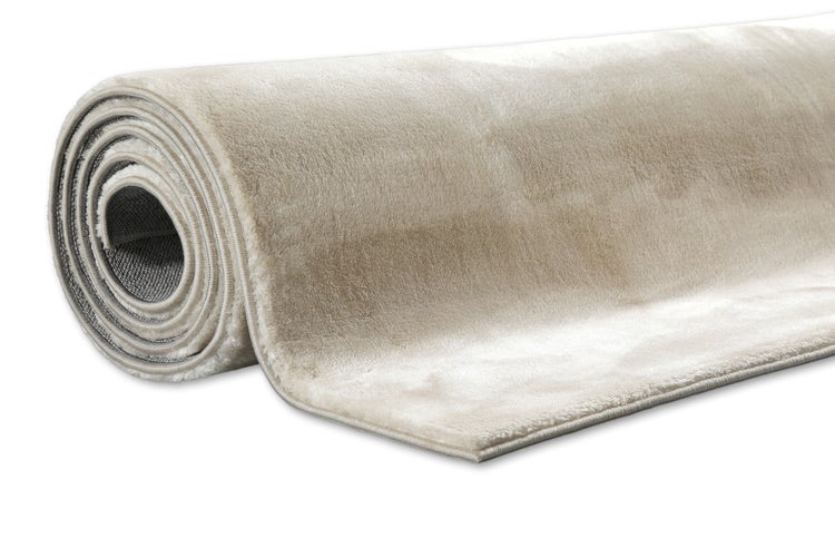 Weicher Hochflor Teppich Creme Beige Eriksson WECONhome 200x290 cm