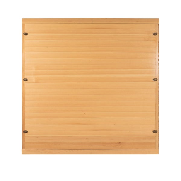Home Deluxe - Traditionelle Sauna - NEOLA - 200 x 160 x 200 cm - für 5 Personen - Fichtenholz, inkl. Saunaofen I Dampfsauna Aufgusssauna
