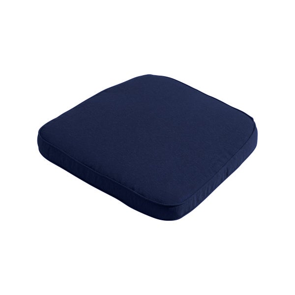 Sitzkissen Korbgeflecht Panama indigo - ca. 48x48 cm - 4er-Set