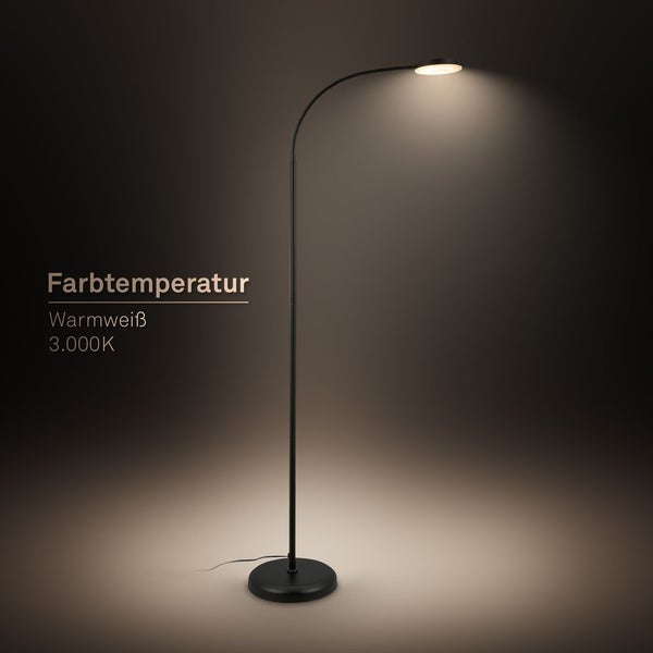 LED Stehlampe LED Stehleuchte Standleuchte Wohnzimmer Dimmbar Touch Leselampe