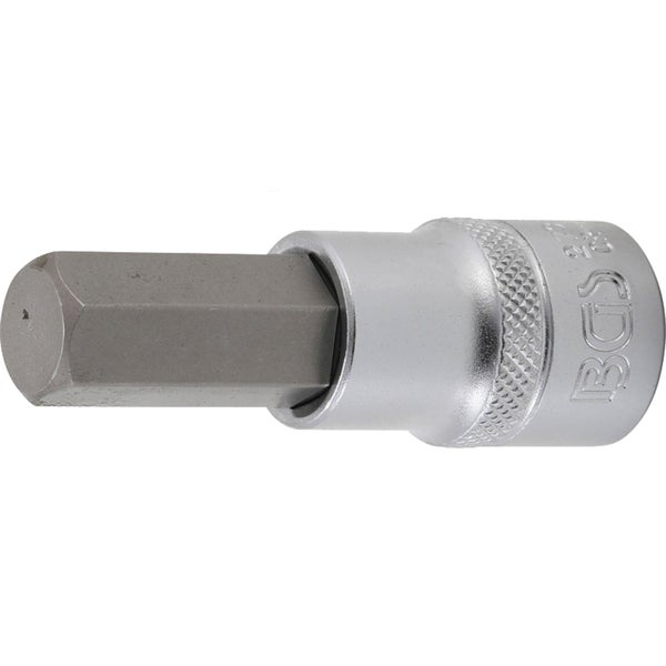 BGS Bit-Einsatz Länge 70 mm Antrieb Innenvierkant 12,5 mm (1/2) Innensechskant 9/16 - 2738